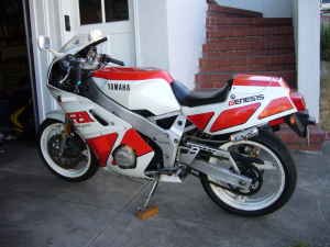 1988 Yamaha FZR400 For Sale Craigslist California White Red