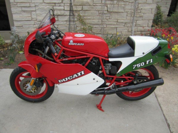 1988 Ducati 750 F1 with Just 4000 Miles