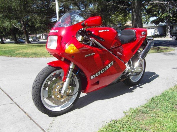1991 Ducati 851 Superbike with just 8200 Miles