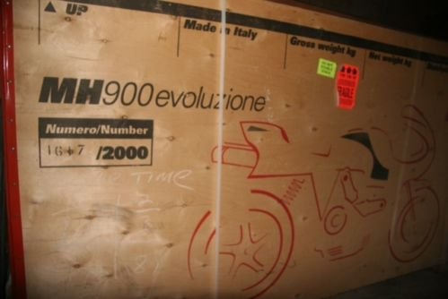 2002 Ducati MH900e for sale in the crate