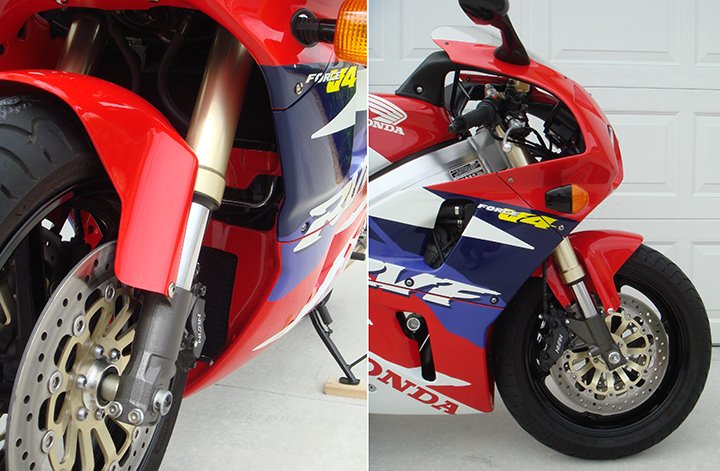 1994 RC45 Front and Fairing