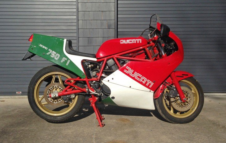 1985 Ducati 750F1 R Side