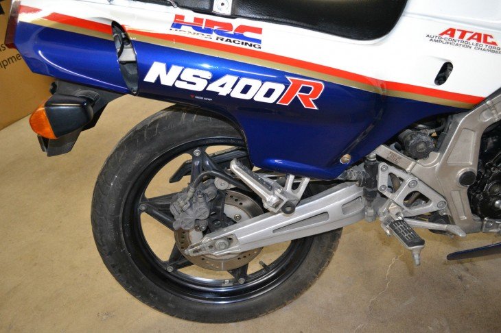 1986 Honda NS400R R Rear Suspension