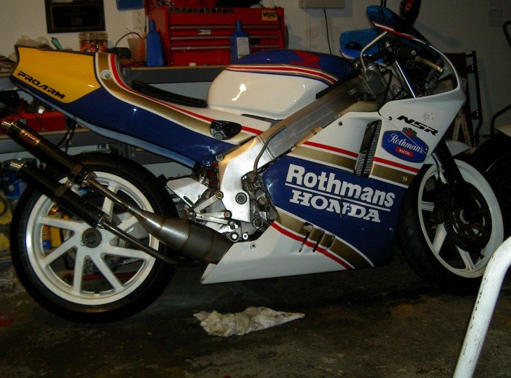1992 Honda NSR250SP Rothmans R Side