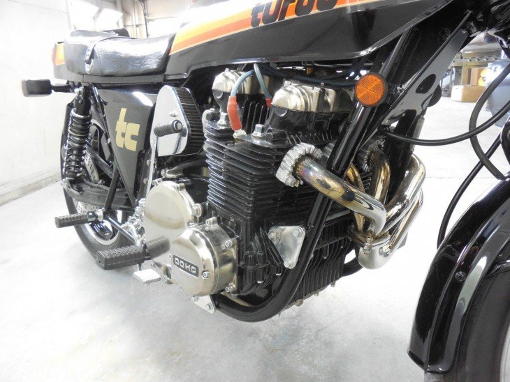 1978 Kawasaki Z1R-TC R Side Engine