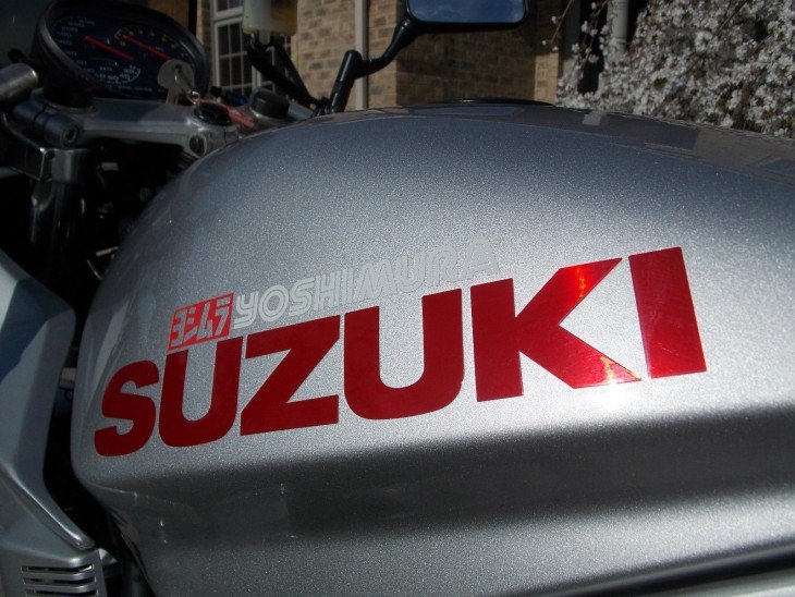 1982 Suzuki Katana Tank Detail
