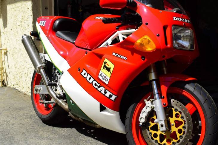 1991 Ducati 851 R Front