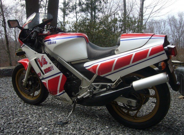 1984 Yamaha RZV500 L Side Rear