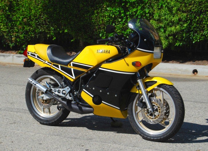 1985 Yamaha RZ350 R Front