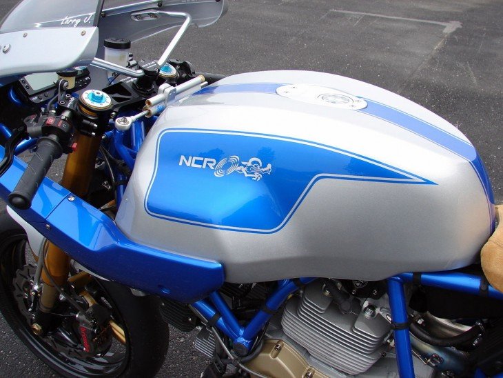 2007 NCR Ducati New Blue L Tank