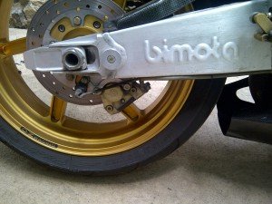 20150825 2006 bimota sb8k santamonica right rear wheel