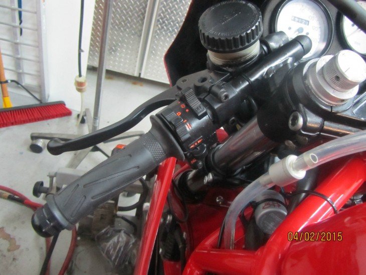 1987 Ducati F1 Controls