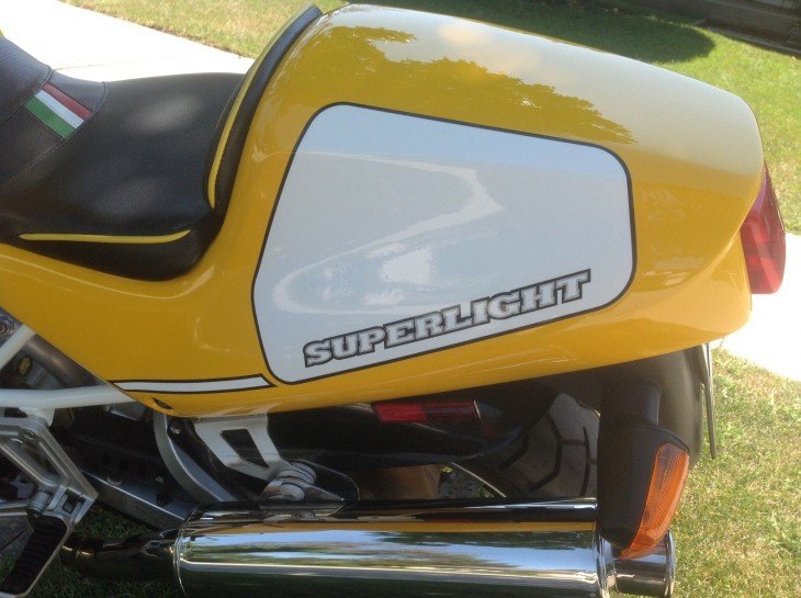 1993 Ducati Superlight Tail Yellow