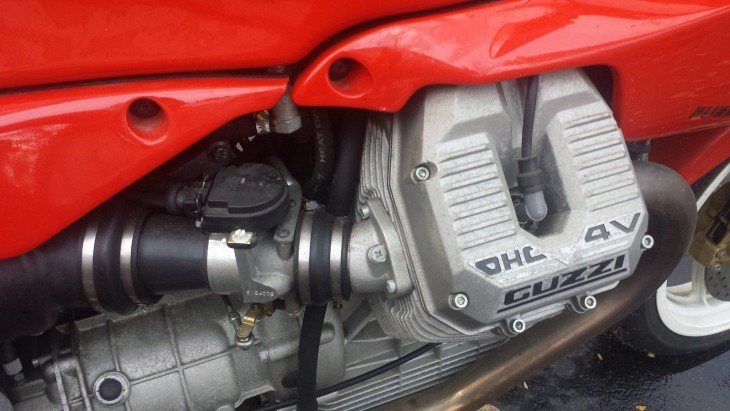 1993 Moto Guzzi Daytona R Side Engine