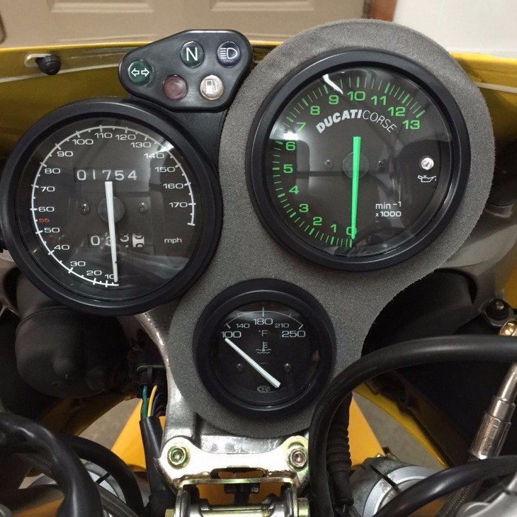 2002 Ducati 998 Clocks