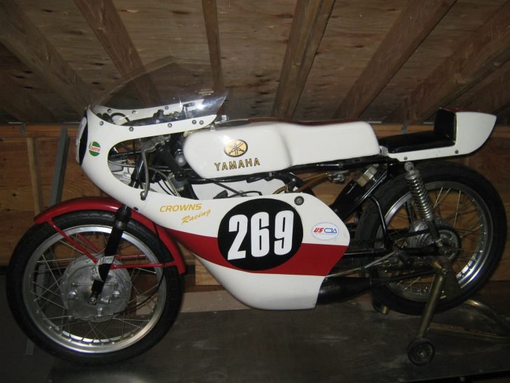 1974 Yamaha TA125 L Side