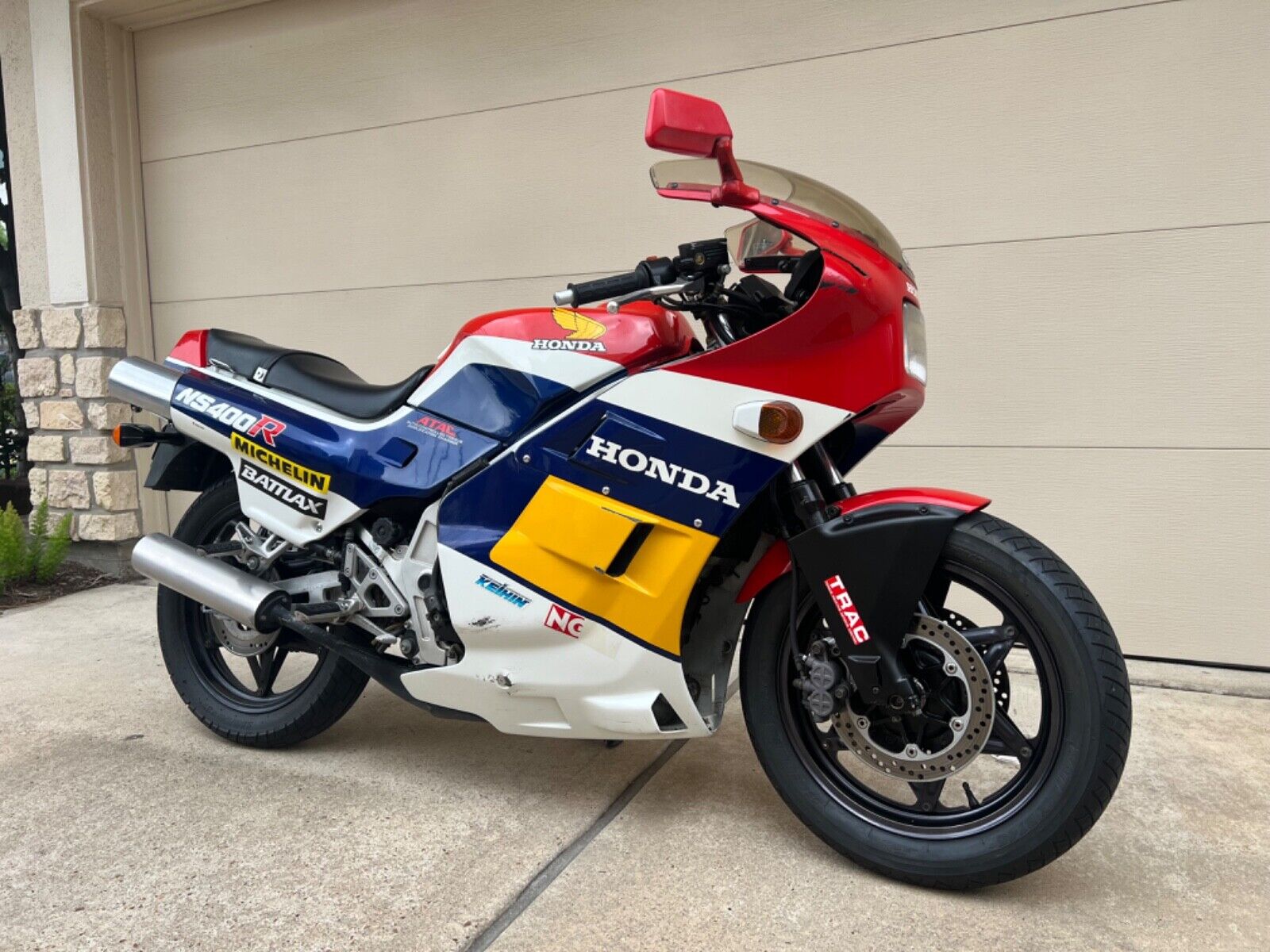 Triple Threat: 1985 Honda NS400R for Sale - Rare SportBikesForSale