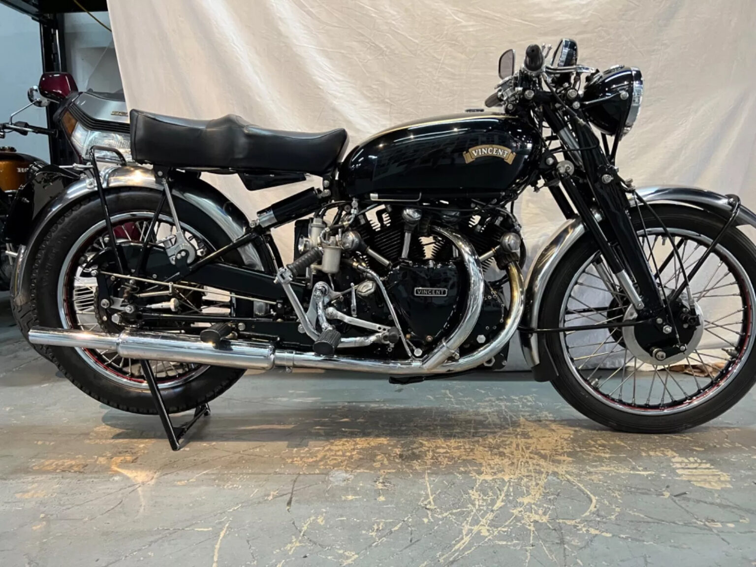 The Original Superbike: 1951 Vincent Black Shadow for Sale - Rare ...